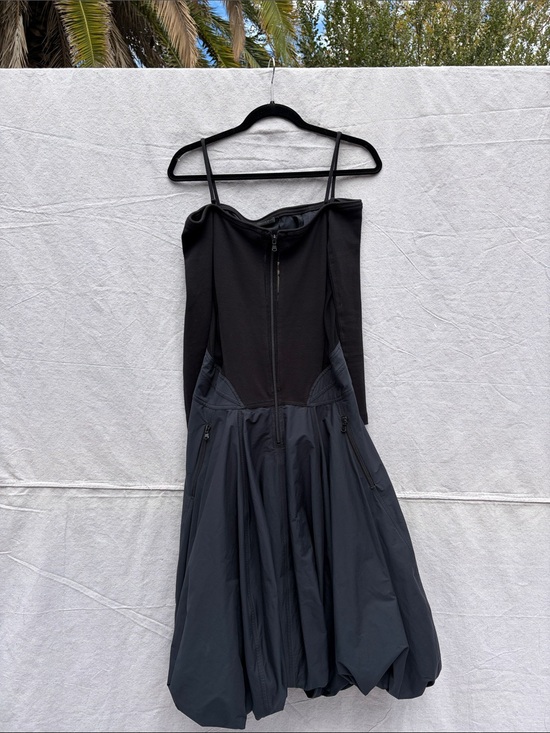 Dresses & Skirts - Black Strappy Bubble Skirt Dress